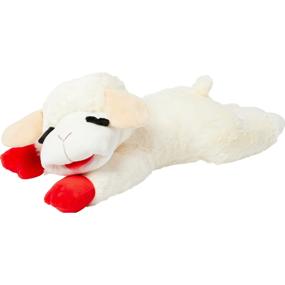 Multipet Lamb Chop Jumbo Squeaky Plush Dog Toy