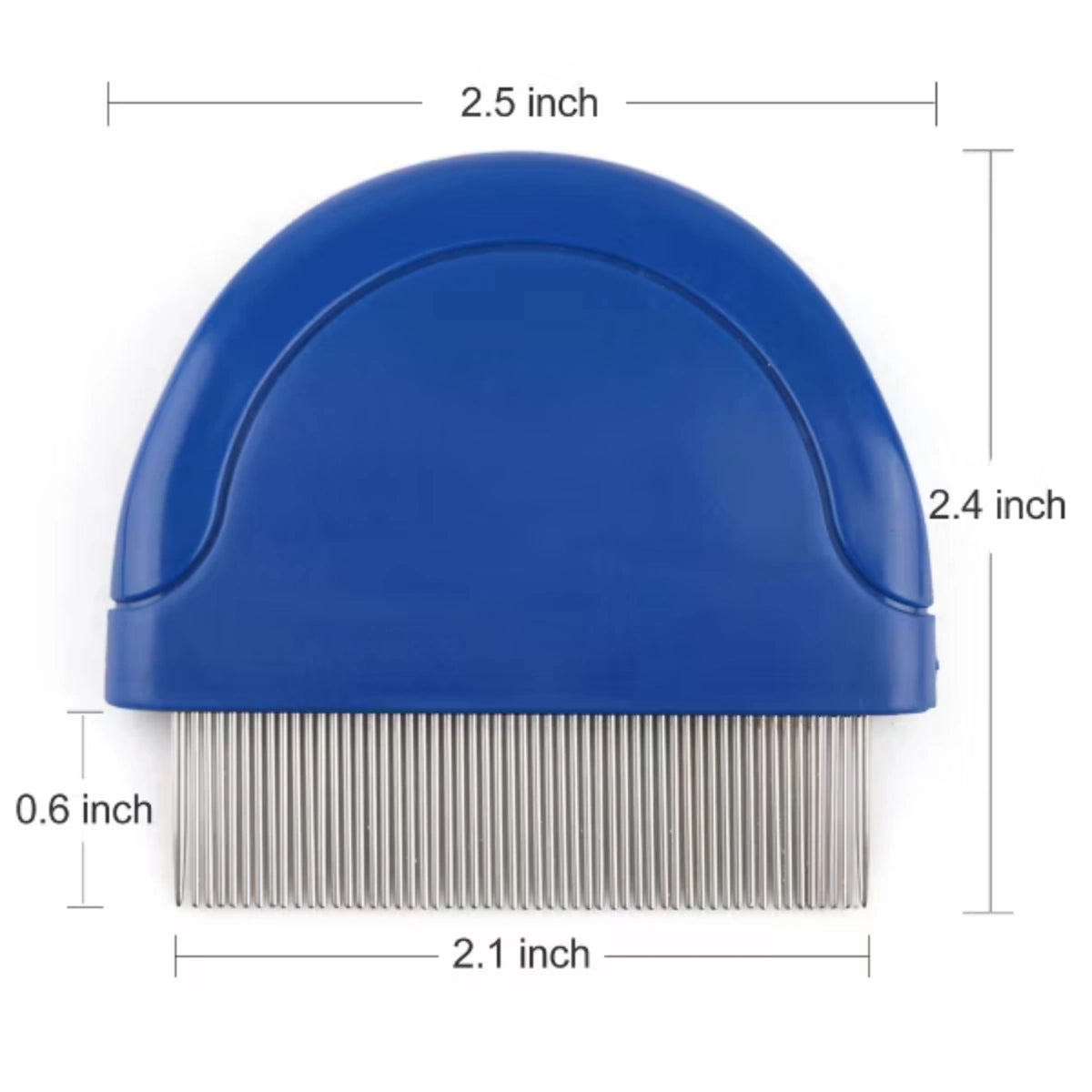 Prime Pets Dog Flea & Hair Removal Grooming Comb