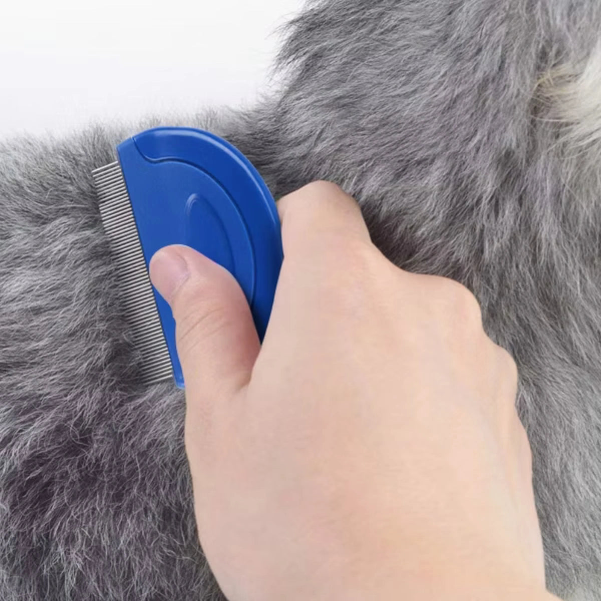Prime Pets Dog Flea & Hair Removal Grooming Comb