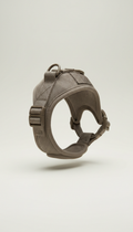 Mink Taupe Woven Dog Harness